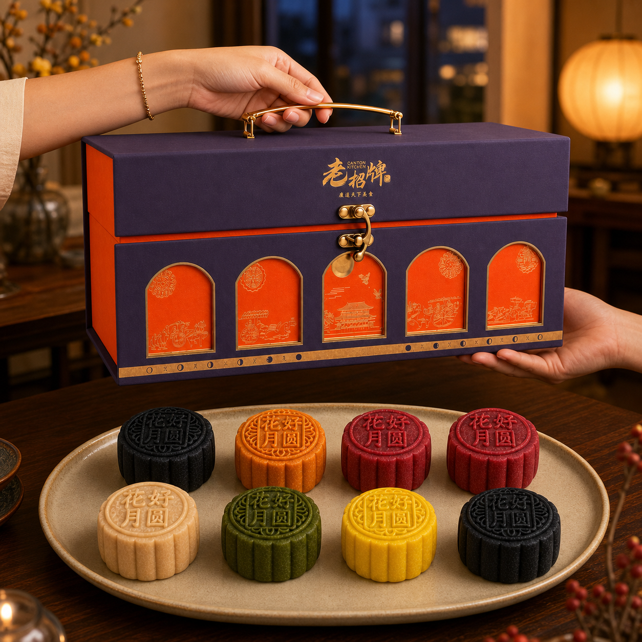 8-piece Signature Bird's Nest Mooncake Gift Box